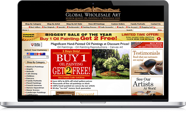 Online Oil Painting Store