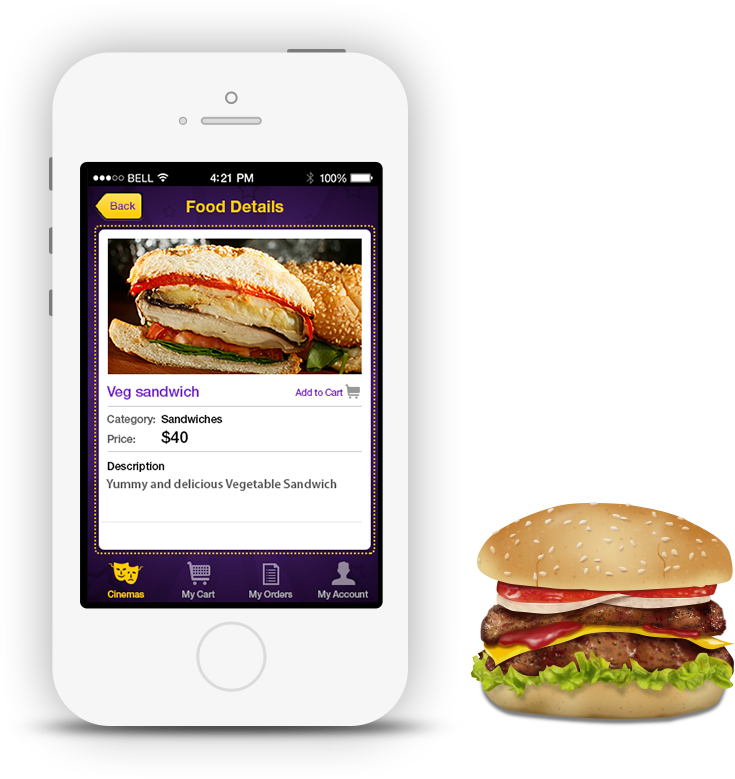 Food Ordering App for Cinemas